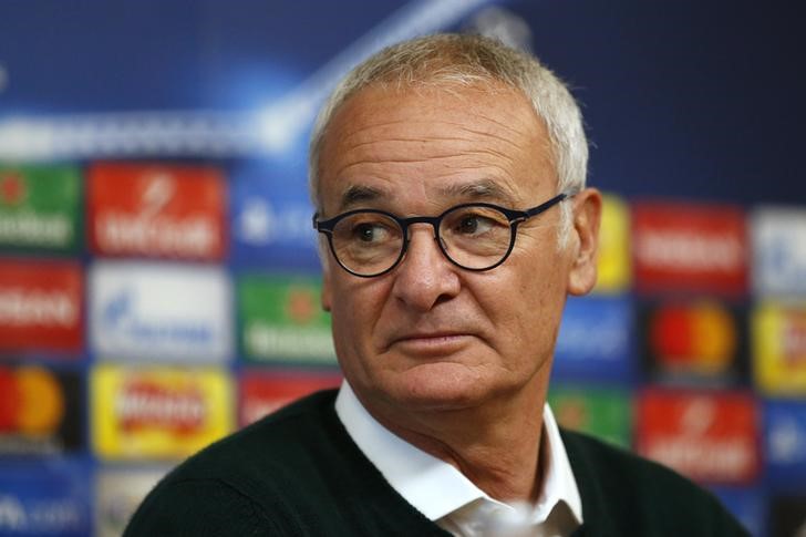 © Reuters. Leicester City Press Conference