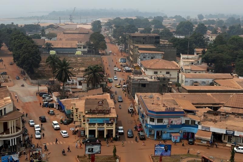 © Reuters. A general view shows part of the capital Bangui