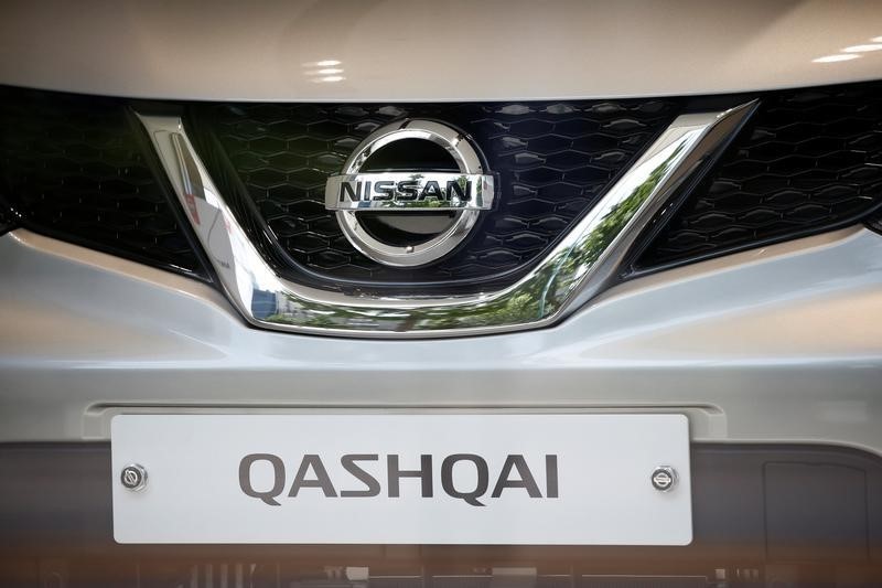 © Reuters. A Nissan Qashqai is seen at its dealership in Seoul