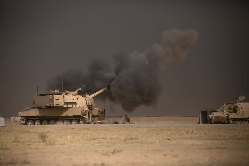 © Reuters. El Estado Islámico ataca Kirkuk mientras las fuerzas iraquíes avanzan hacia Mosul