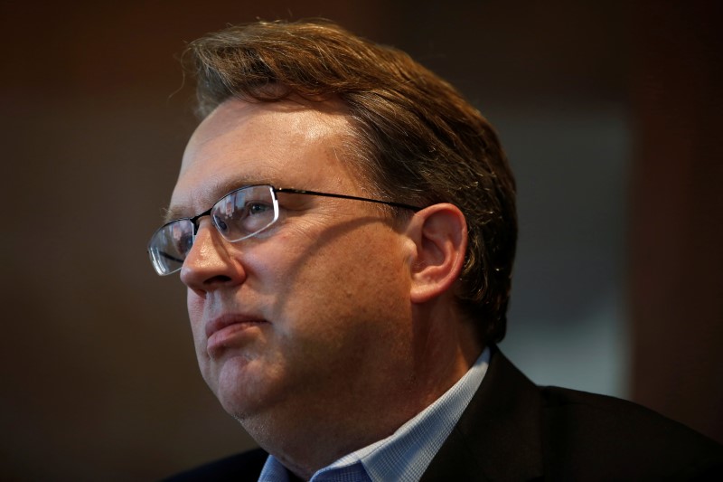 © Reuters. San Francisco Federal Reserve President John Williams speaks to Reuters in San Francisco, California