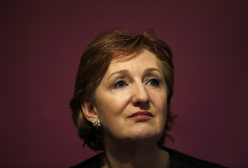 © Reuters. United Kingdom's Independence Party depty chair Suzanne Evans attends the announcement of the party's policies on women, in London