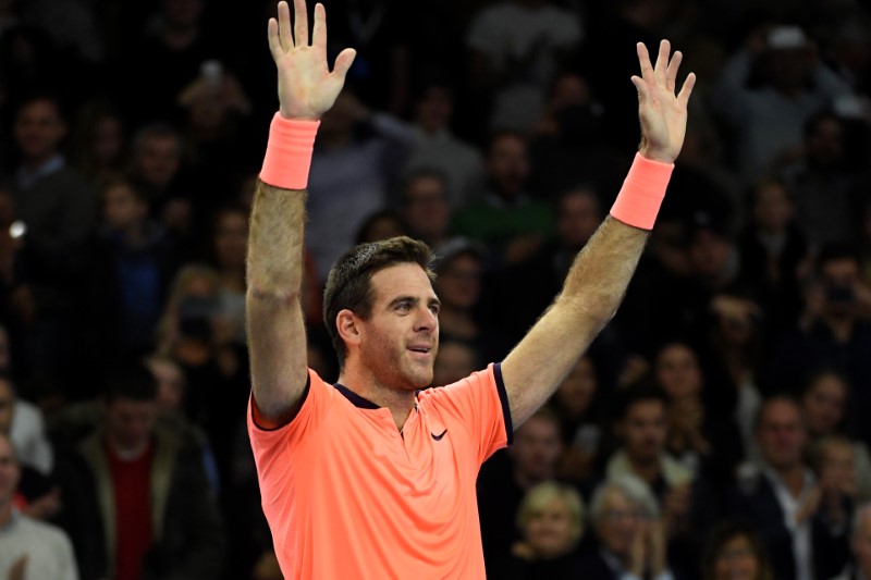 © Reuters. Del Potro gana su primer título ATP en más de dos años en Estocolmo