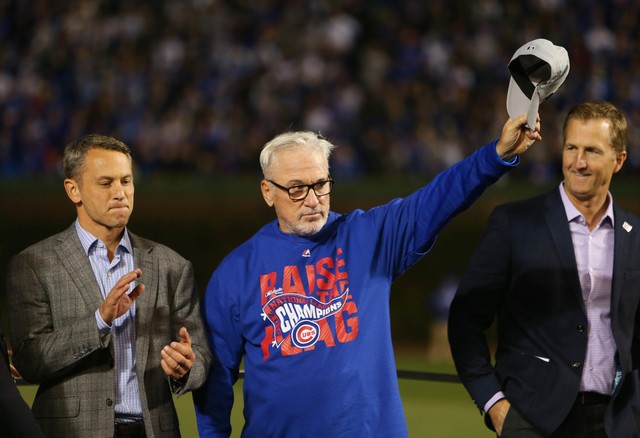 © Reuters. MLB: NLCS-Los Angeles Dodgers at Chicago Cubs