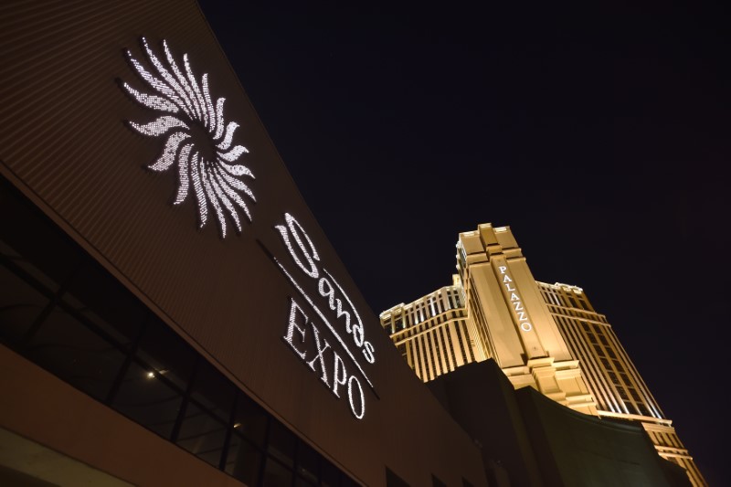 © Reuters. The Sands Expo and The Palazzo Las Vegas resort is shown in Las Vegas, Nevada