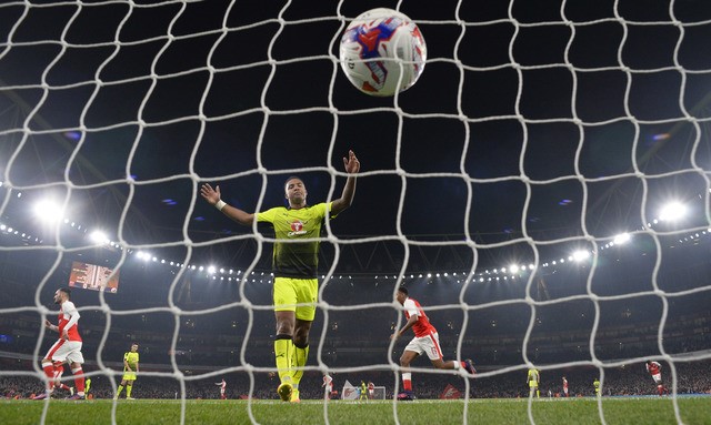 © Reuters. Arsenal v Reading - EFL Cup Fourth Round