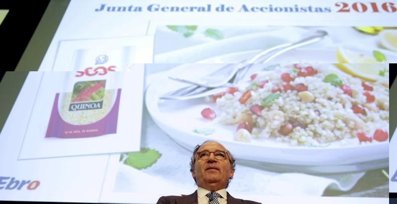 © Reuters. Ebro Foods prevé mejorar su beneficio neto un 15,7% en 2016