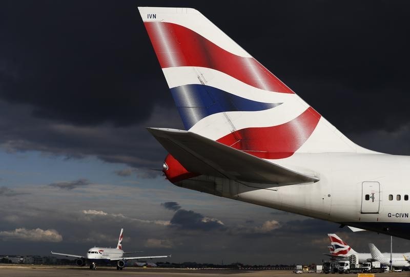 © Reuters. Acuerdo de pensiones en British Airways abre puerta a dividendos para IAG