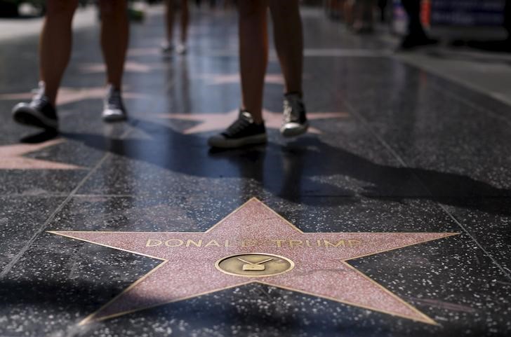 © Reuters. Estrela de Donald Trump na Calçada da Fama de Hollywood