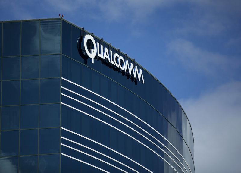 © Reuters. A Qualcomm building in San Diego California