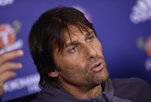 © Reuters. Chelsea - Antonio Conte Press Conference