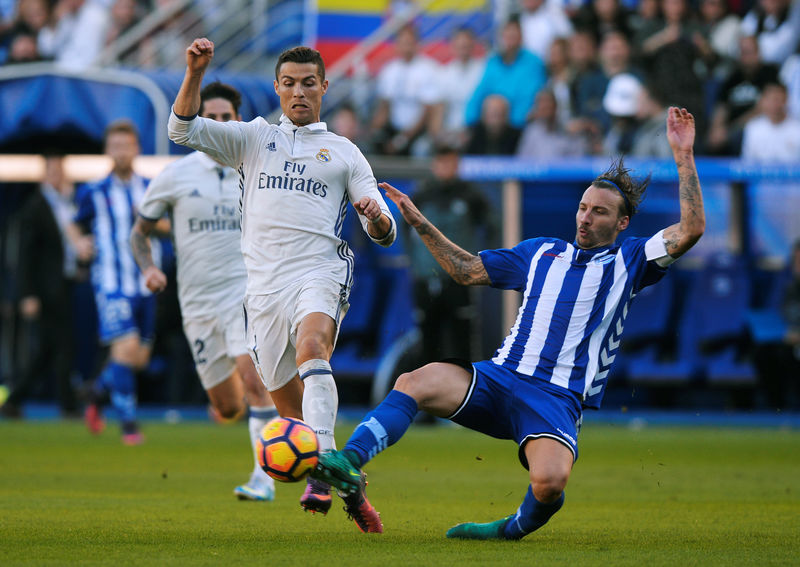 © Reuters. Alaves v Real Madrid - Spanish Liga BBVA