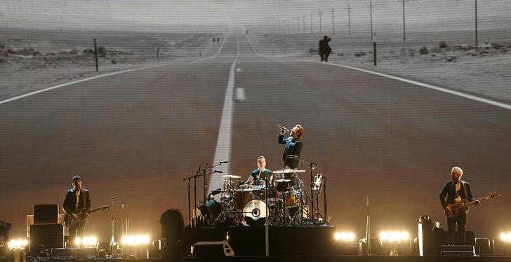 © Reuters. Show do U2 em Vancouver