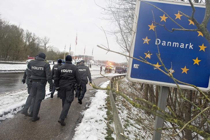 © Reuters. الدنمرك قد تمدد القيود على الحدود في تحد للاتحاد الأوروبي