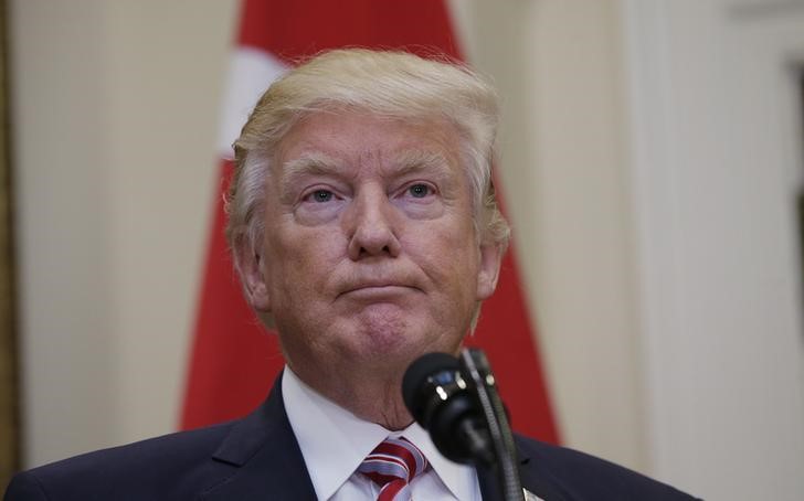 © Reuters. Presidente dos Estados Unidos, Donald Trump, durante evento na Casa Branca em Washington