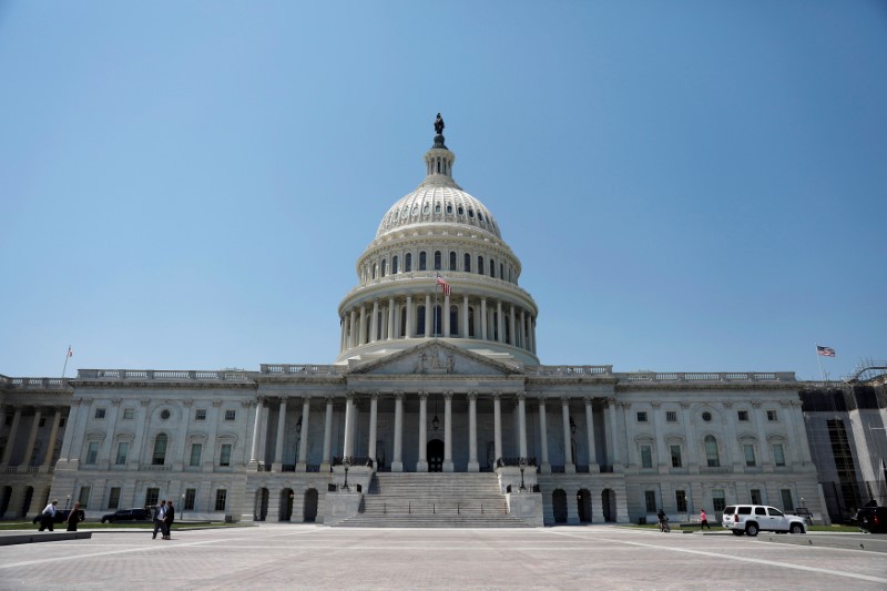 © Reuters. The U.S. Capitol Building is seen