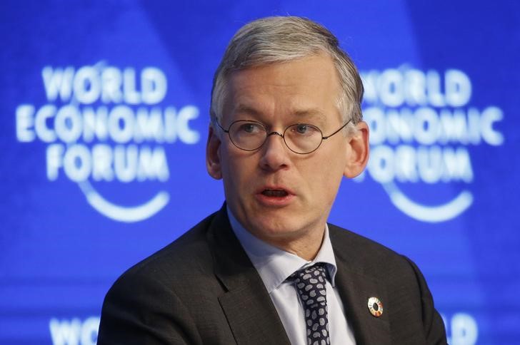 © Reuters. van Houten President and CEO of Royal Philips attends the WEF annual meeting in Davos