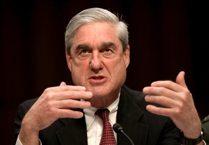 © Reuters. FILE PHOTO - Robert Muller testifies at a Senate Intelligence Committee hearing on Capitol Hill in Washington