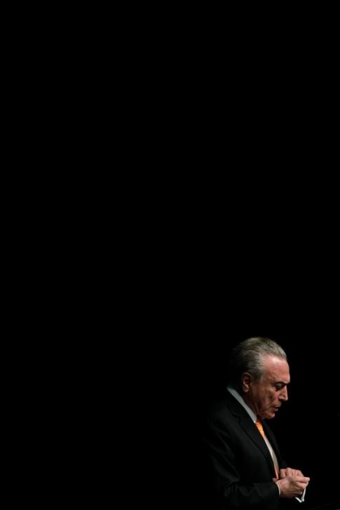 © Reuters. Presidente Michel Temer durante cerimônia em Brasília