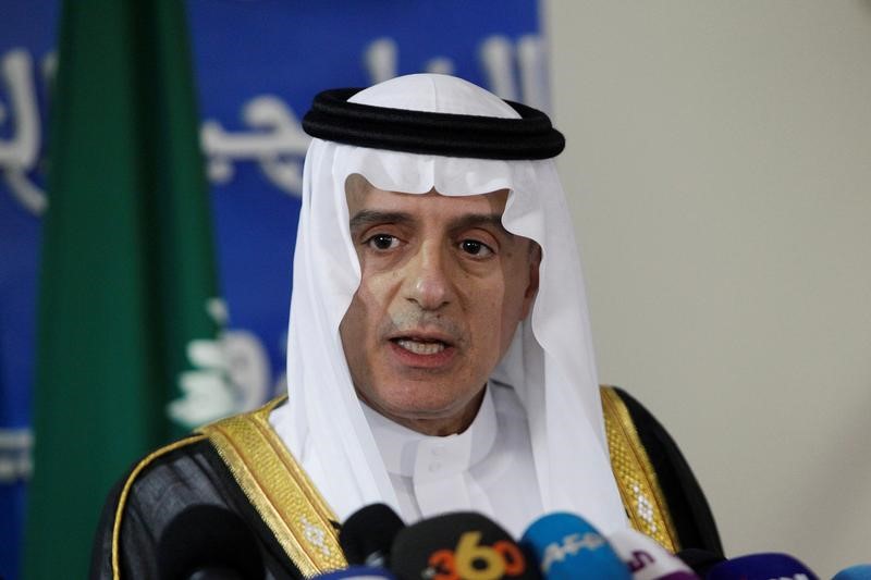 © Reuters. وزير الخارجية السعودي يقول زيارة ترامب ستعزز التعاون والتجارة