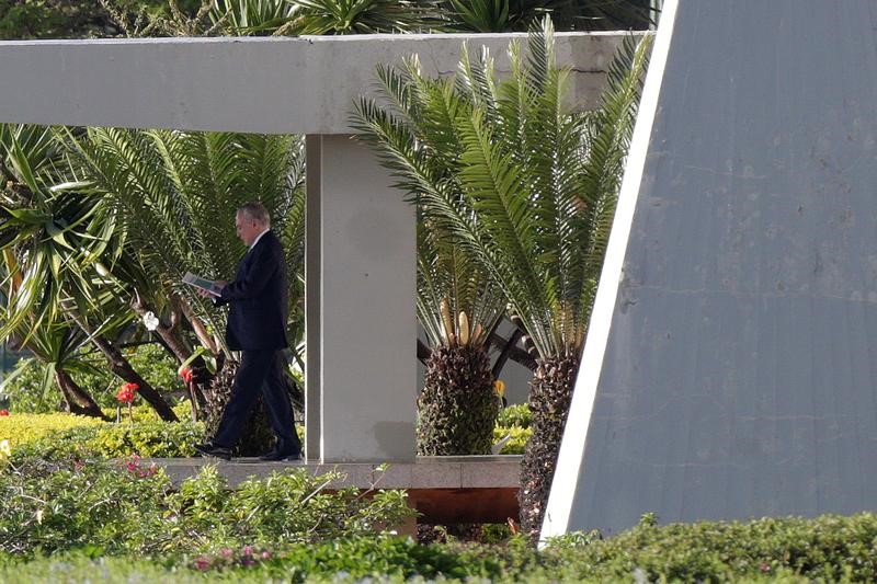 © Reuters. Presidente Michel Temer no Palácio do Jaburu