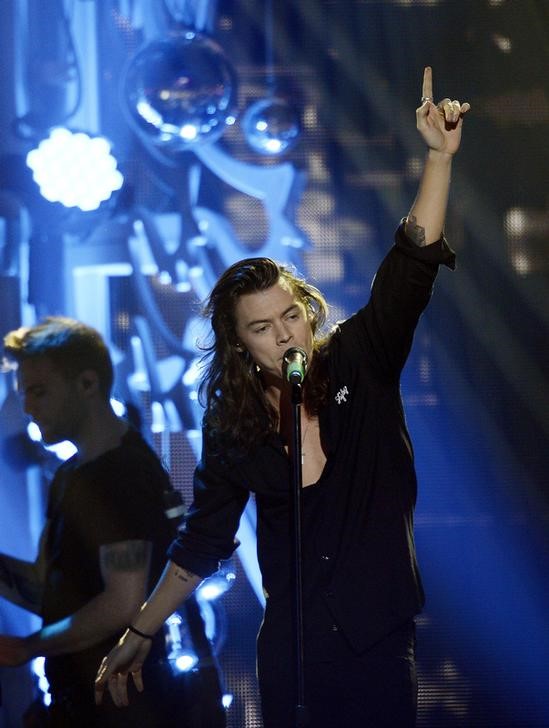 © Reuters. Harry Styles durante show em Los Angeles