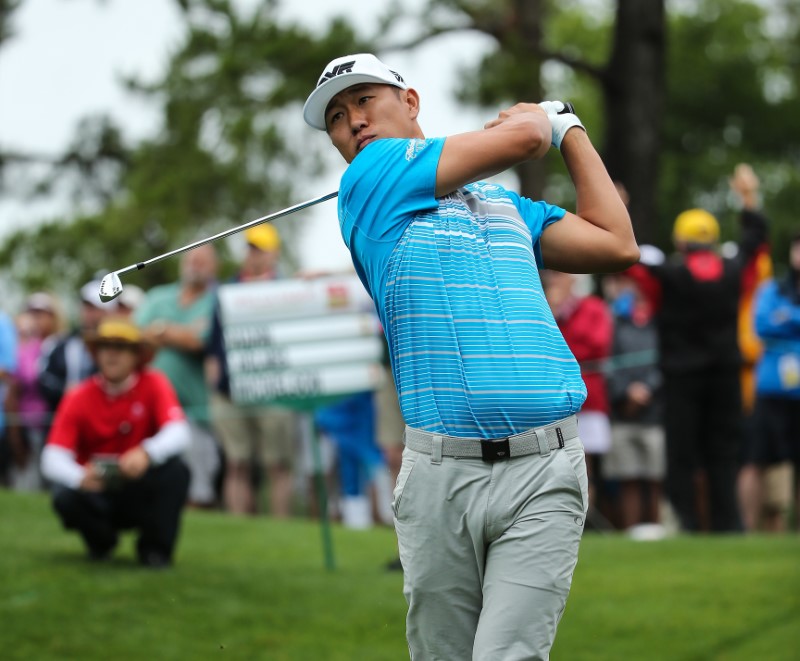 © Reuters. PGA: Wells Fargo Championship - Second Round