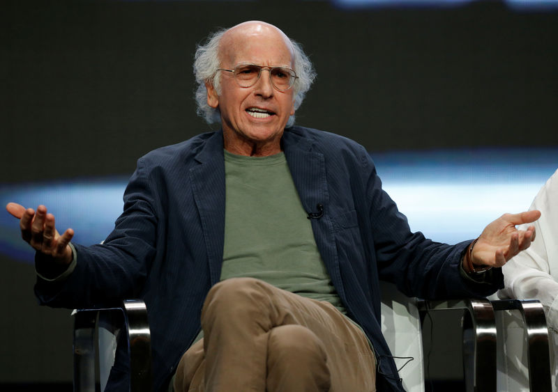 © Reuters. Cast member David attends a panel for the television series "Curb Your Enthusiasm" during the TCA HBO Summer Press Tour in Beverly Hills