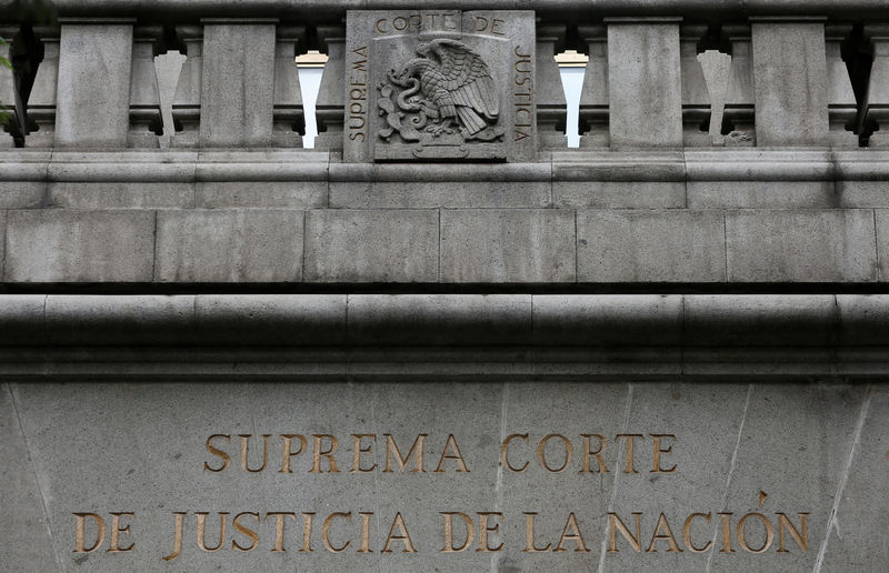© Reuters. Fotografía del edificio de la Suprema Corte de México en Ciudad de México