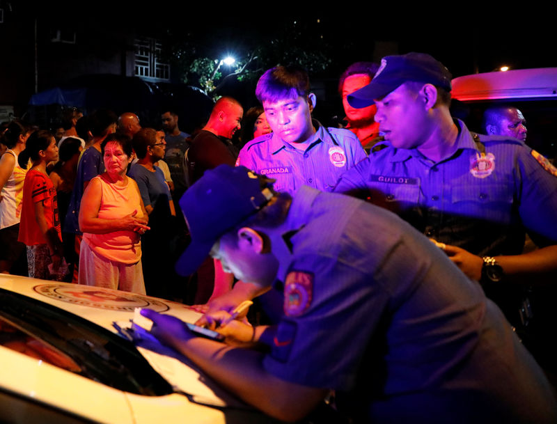 © Reuters. Mueren al menos 58 personas en operaciones contra el crimen en Filipinas