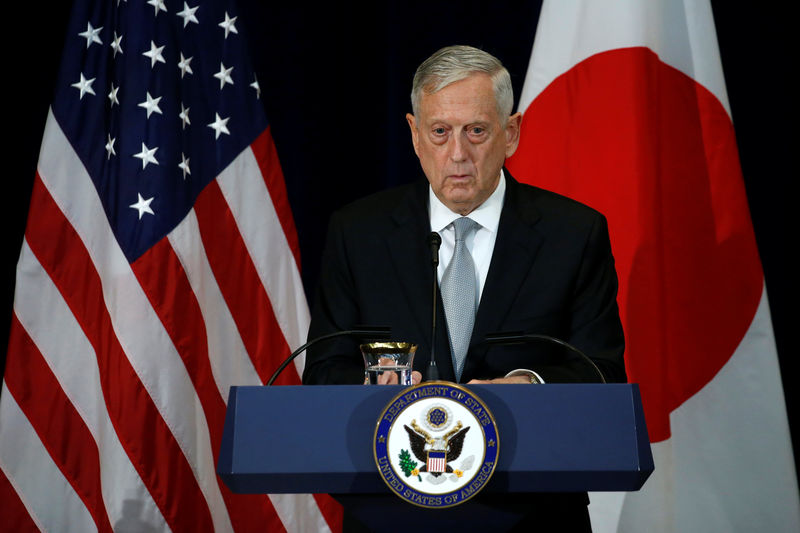 © Reuters. البنتاجون: وزيرا دفاع أمريكا وكوريا الجنوبية يلتقيان هذا الشهر