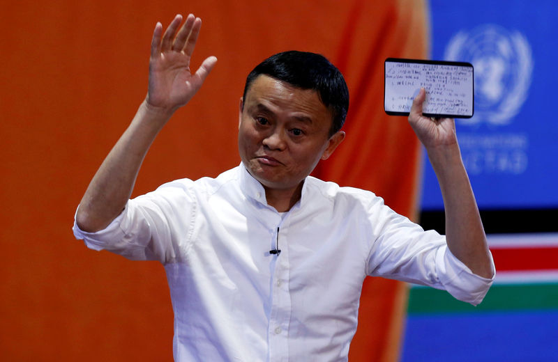 © Reuters. El beneficio de Alibaba supera las previsiones gracias al comercio electrónico