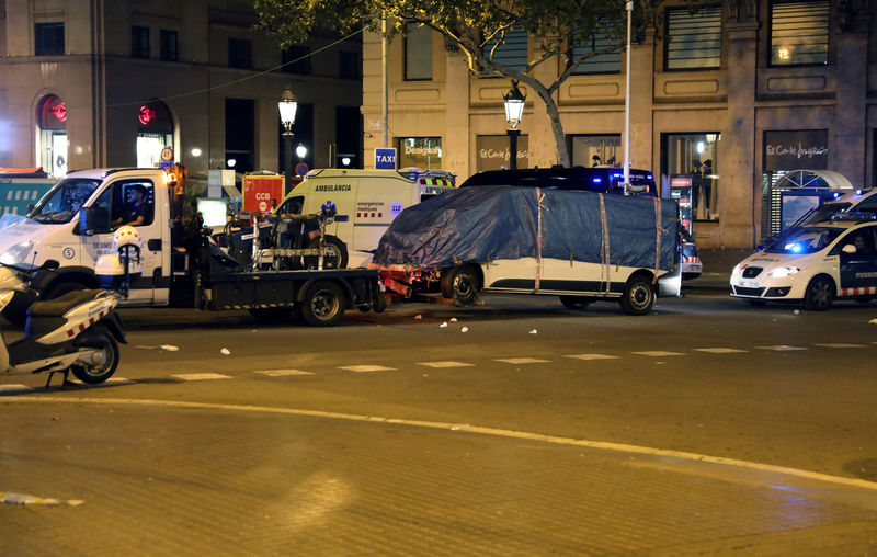 © Reuters. Un segundo detenido en Ripoll eleva a tres los arrestos por el ataque en Barcelona