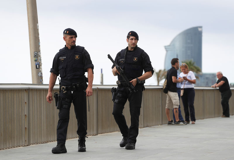 © Reuters. إسبانيا تبقي مستوى التأهب الأمني عند المستوى الرابع وتقول لا هجوم وشيكا