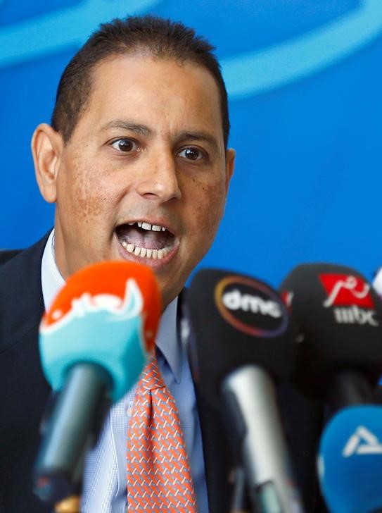 © Reuters. وزيرة: تكليف محمد عمران بالقيام بأعمال رئيس الرقابة المالية المصرية