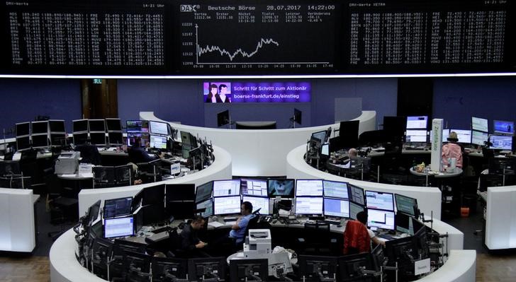 © Reuters. La confianza de los inversores alemanes cae más de lo previsto en agosto
