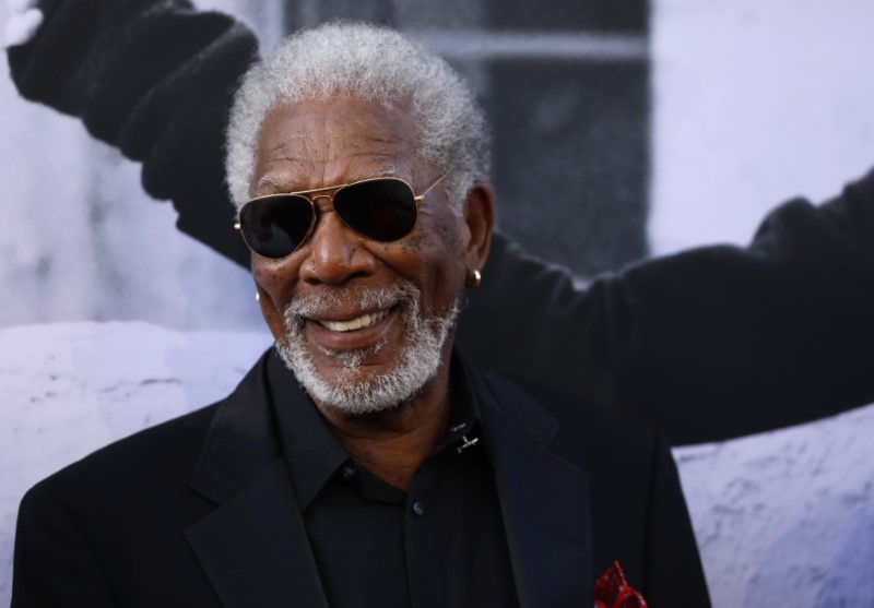 © Reuters. Morgan Freeman durante evento em Los Angeles