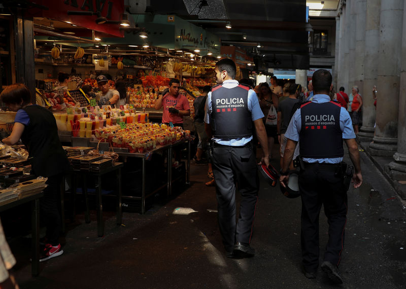 © Reuters. La respuesta de los Mossos a los atentados de Cataluña, bajo lupa