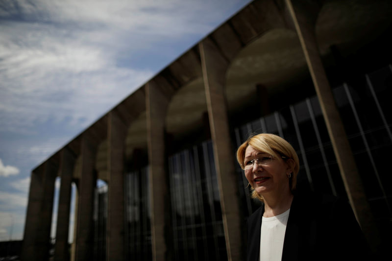 © Reuters. Ex-procuradora-geral venezuelana Luisa Ortega em Brasília