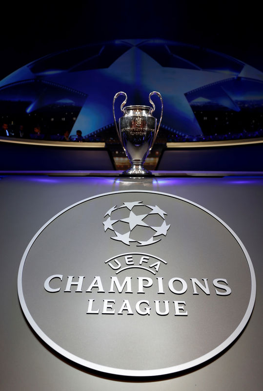 © Reuters. ريال مدريد في مجموعة واحدة مع دورتموند وتوتنهام في دوري الأبطال