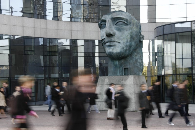 © Reuters. ACCÉLÉRATION DES CRÉATIONS D'ENTREPRISES EN JUILLET EN FRANCE