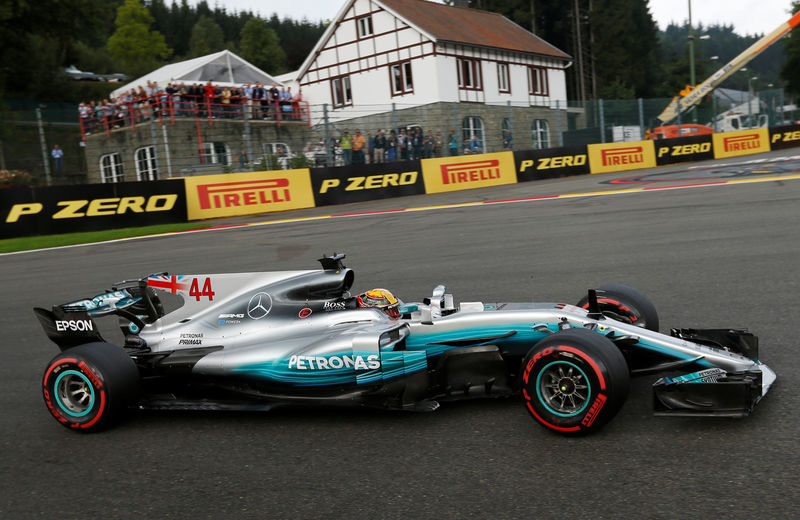 © Reuters. Formula One - F1 - Belgian Grand Prix