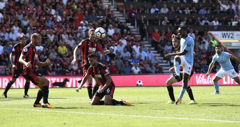 © Reuters. Premier League - AFC Bournemouth vs Manchester City