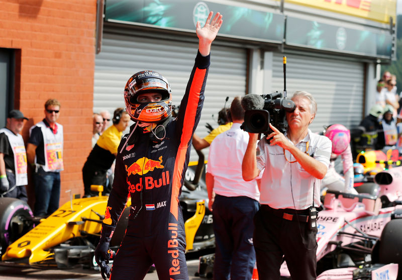 © Reuters. Formula One - F1 - Belgian Grand Prix