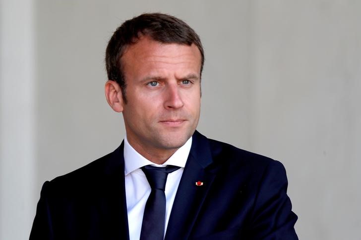 © Reuters. استطلاع: أغلب الفرنسيين غير راضيين عن ماكرون حاليا
