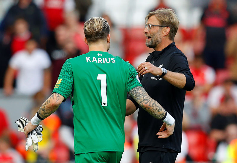 © Reuters. Premier League - Liverpool vs Arsenal