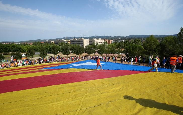 © Reuters. La ley de transitoriedad catalana se aprobará antes del 1 de octubre