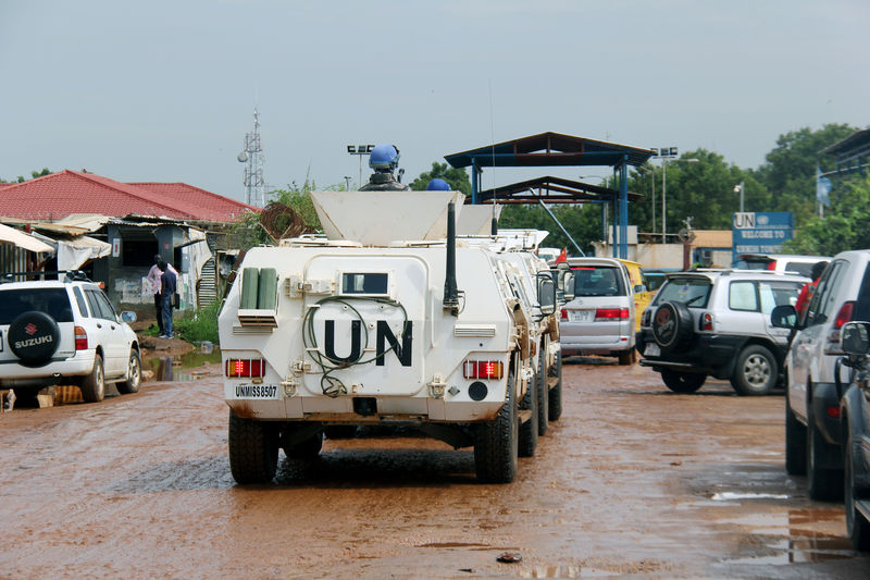 © Reuters. الأمم المتحدة تتحرك لحماية المدنيين في جنوب السودان