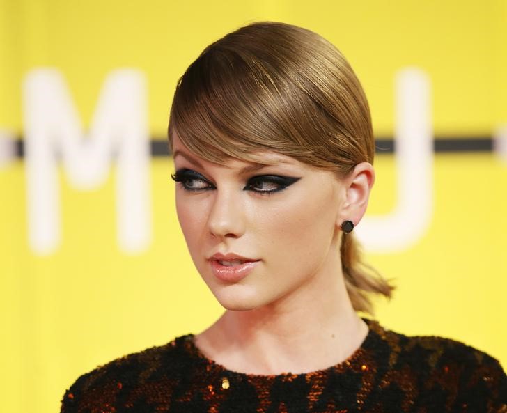 © Reuters. Cantora Taylor Swift, durante evento em Los Angeles, Estados Unidos