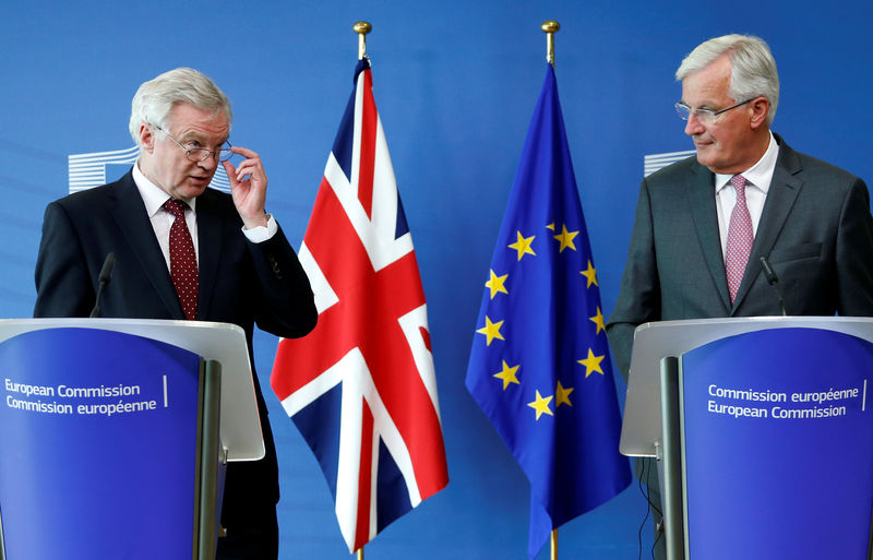 © Reuters. الاتحاد الأوروبي قلق من تباطؤ محادثات خروج بريطانيا